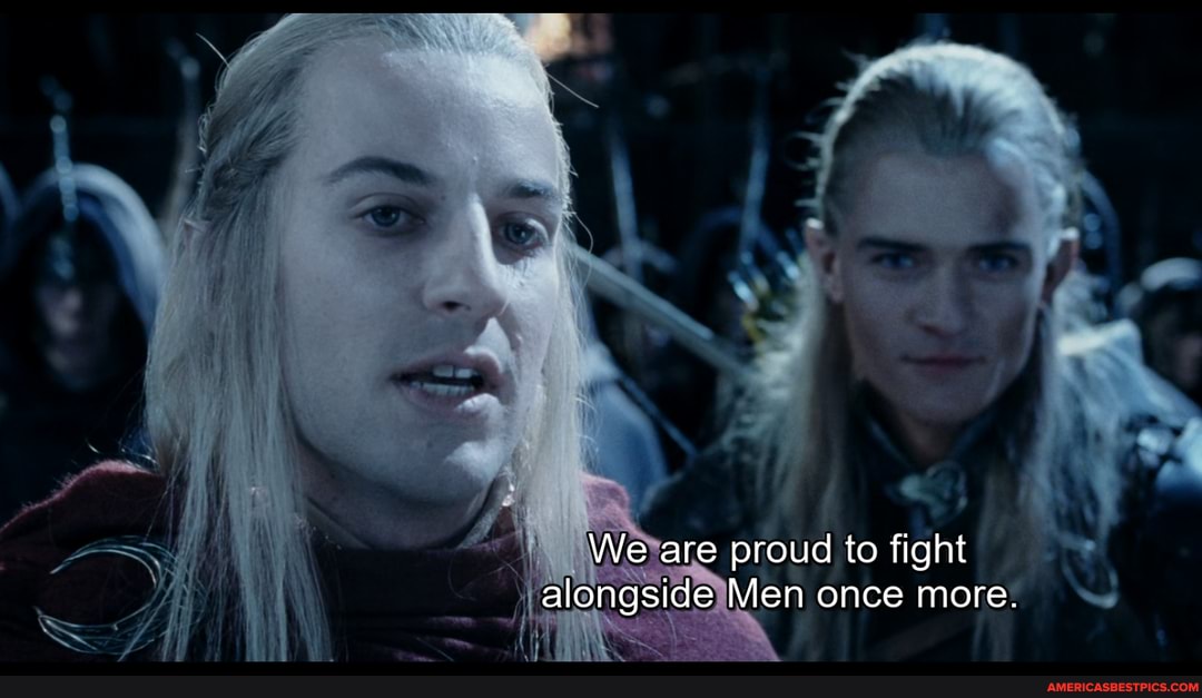 We are proud to fight alongside Men once more.