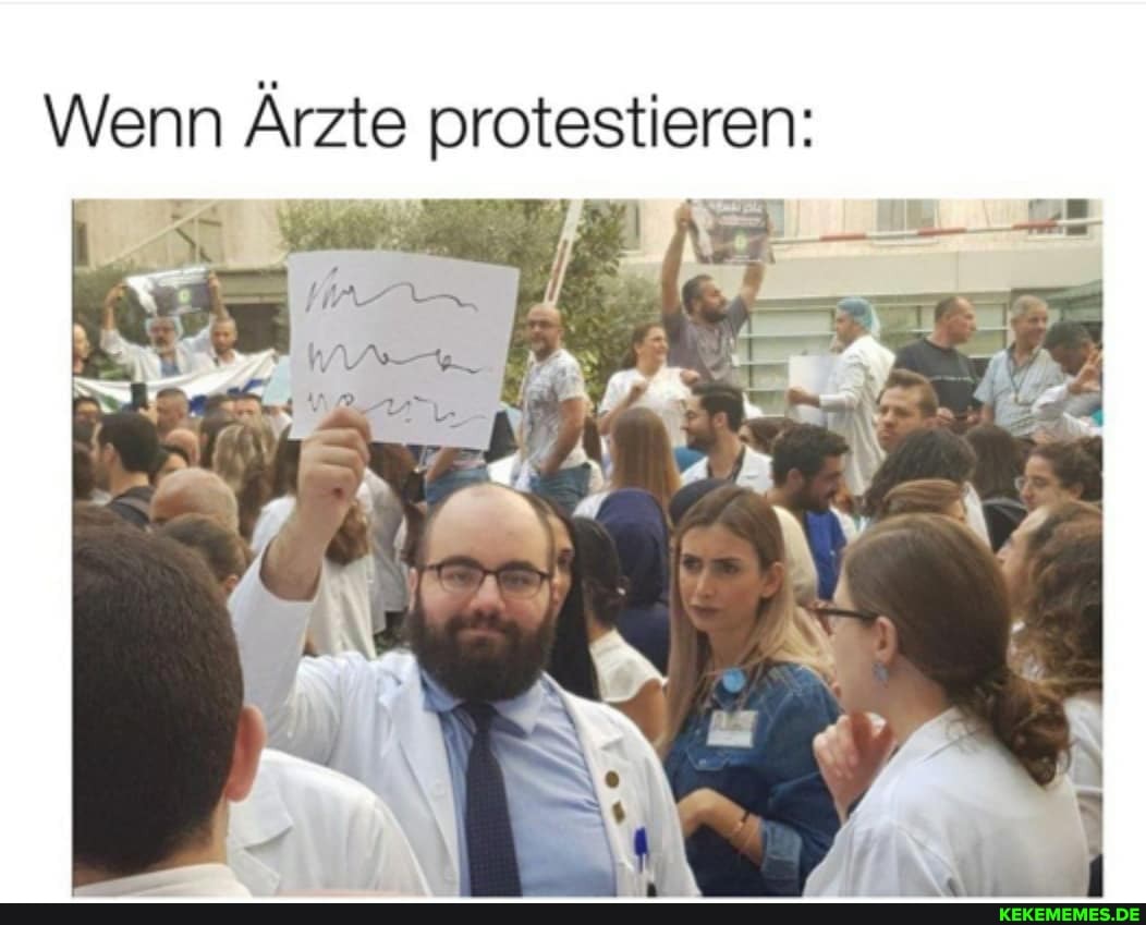 Wenn Ärzte protestieren: