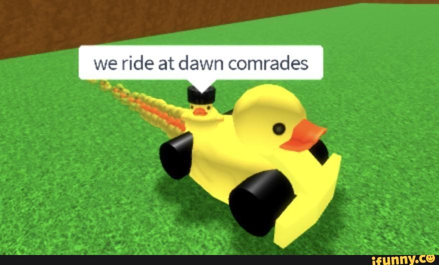 we ride at dawn comrades