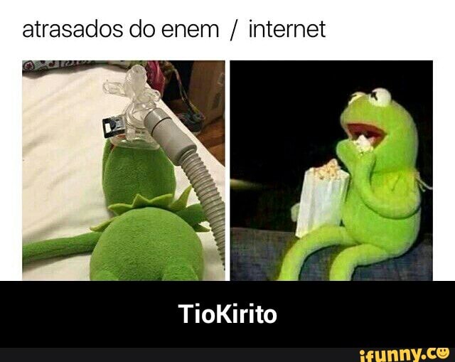 atrasados do enem internet - TioKirito