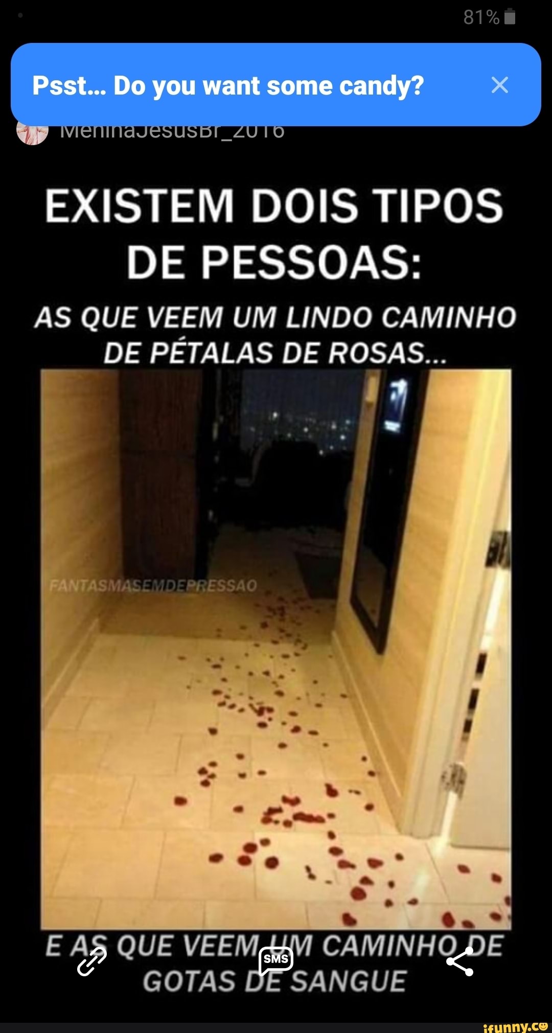 EXISTEM DOIS TIPOS
DE PESSOAS:
AS QUE VEEM UM LINDO CAMINHO
E 977 QUE VEEM ARA da
DE