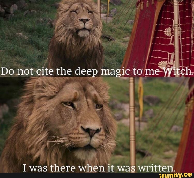 Do not cite the deep magi tore
was there when it was written.