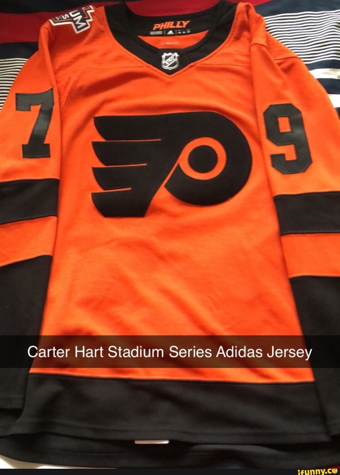 Carter Hart Stadium Series Adidas Jersey iFunny
