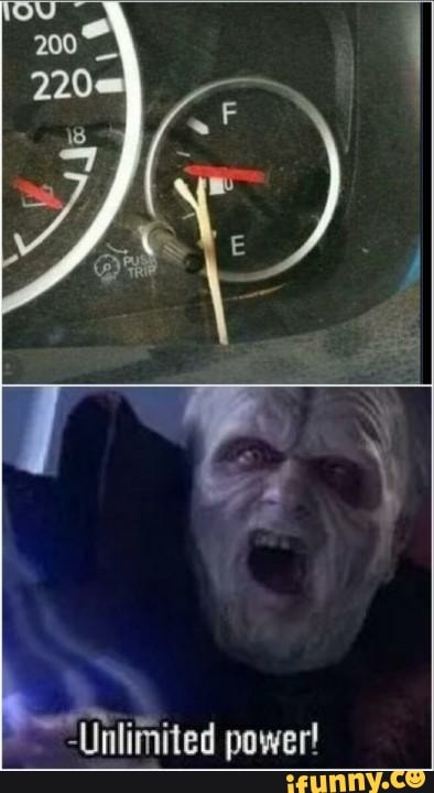 "Unlimited power!