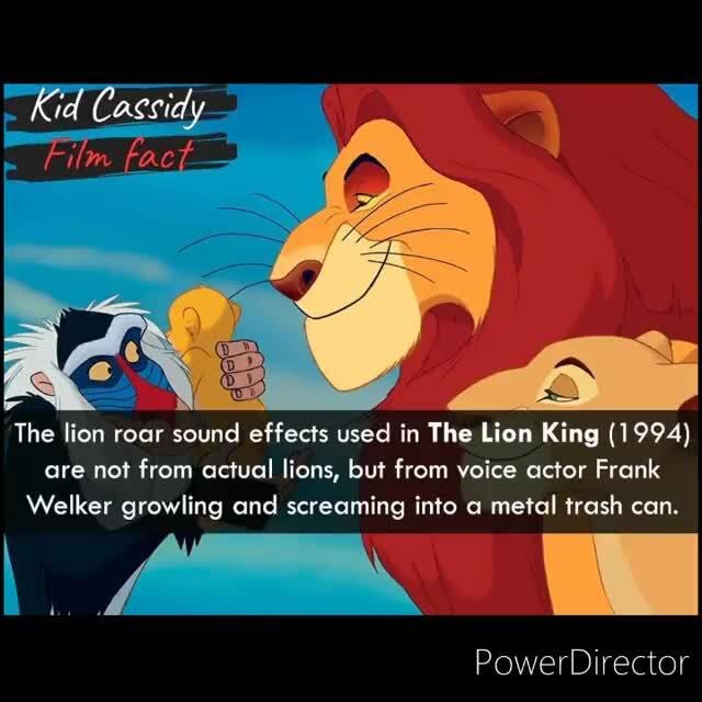 How They Made The Roars In The Lion King #lionking #roar #lions #filmf