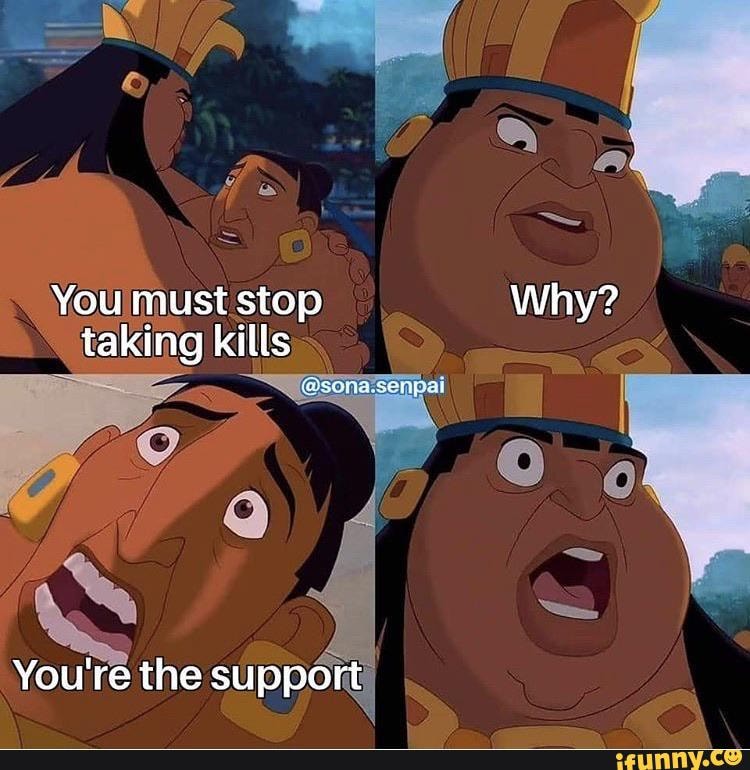 You're the supporg