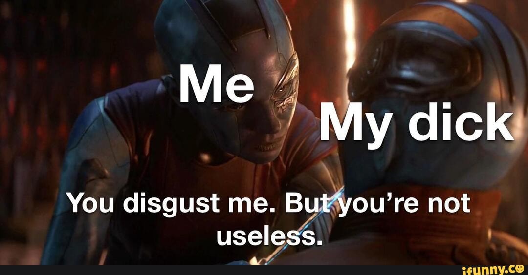 You disgust me.
Bulbo"
re not
useless.
7
Me Y