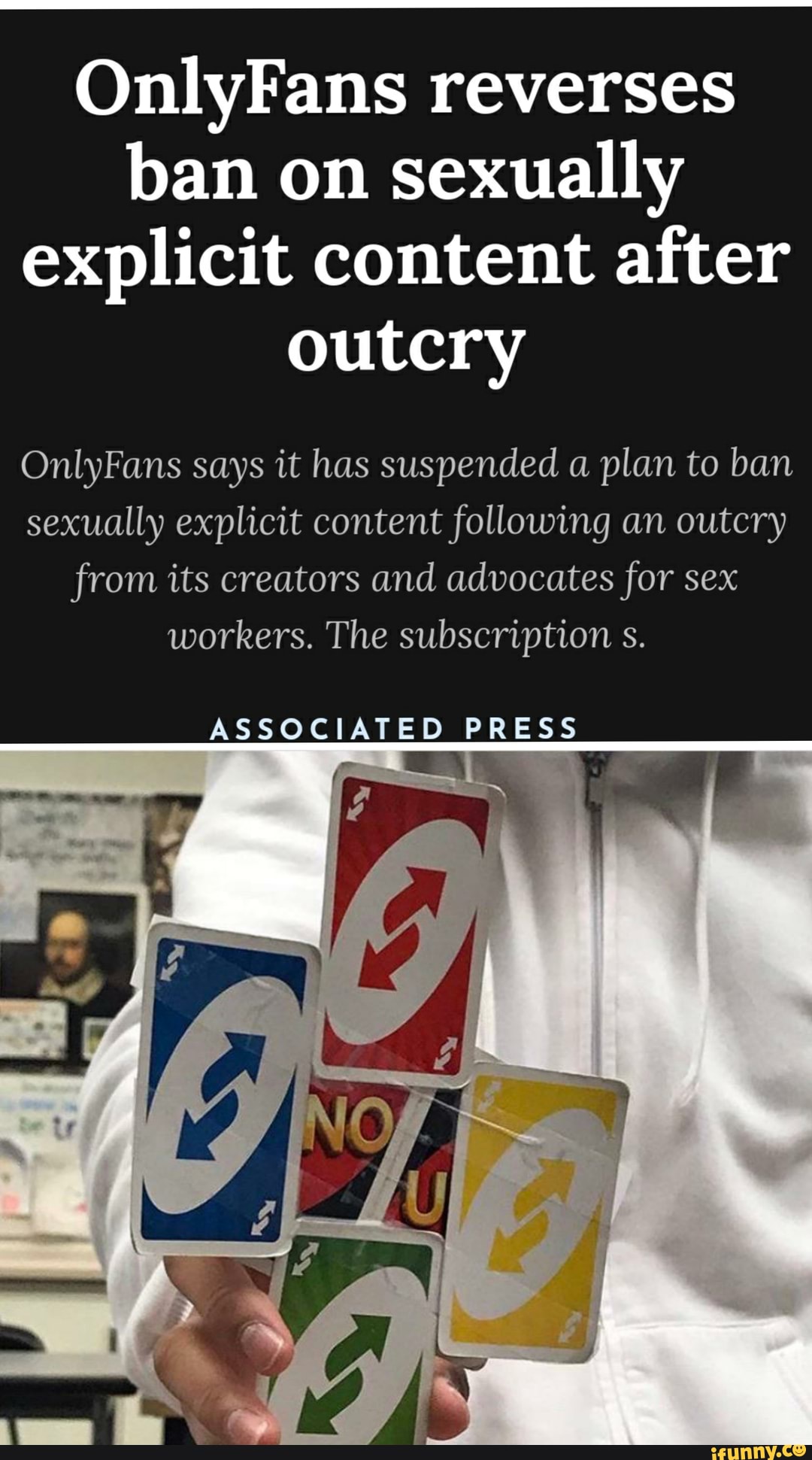 Onlyfans Reverses Ban On Sexually Explicit Content After Outcry Onlyfans Says It Has Suspended A 