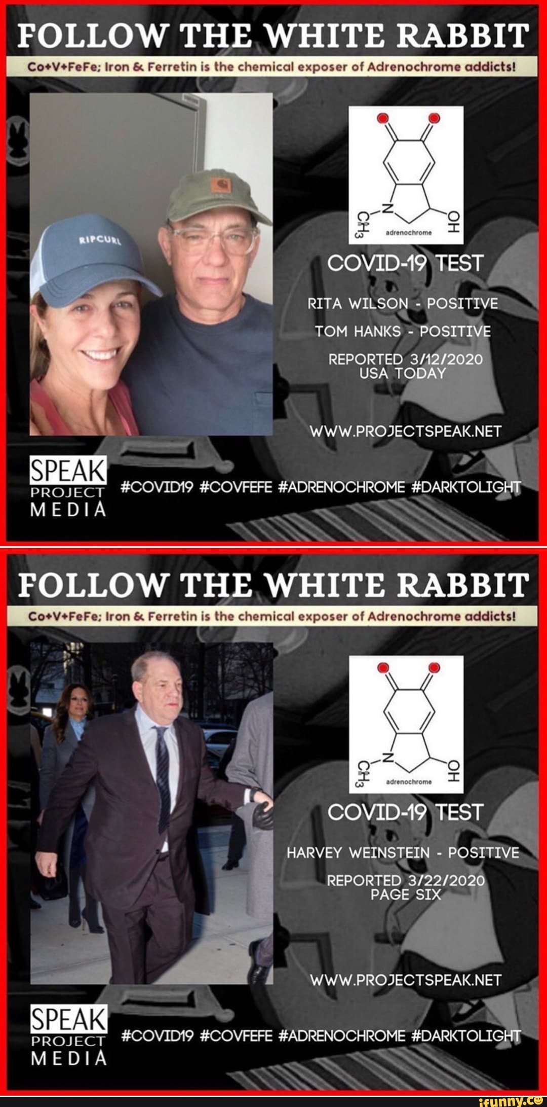 FOLLOW THE WHITE RABBIT Co+V+FeFe; Iron £ Ferretin is the chemical ...