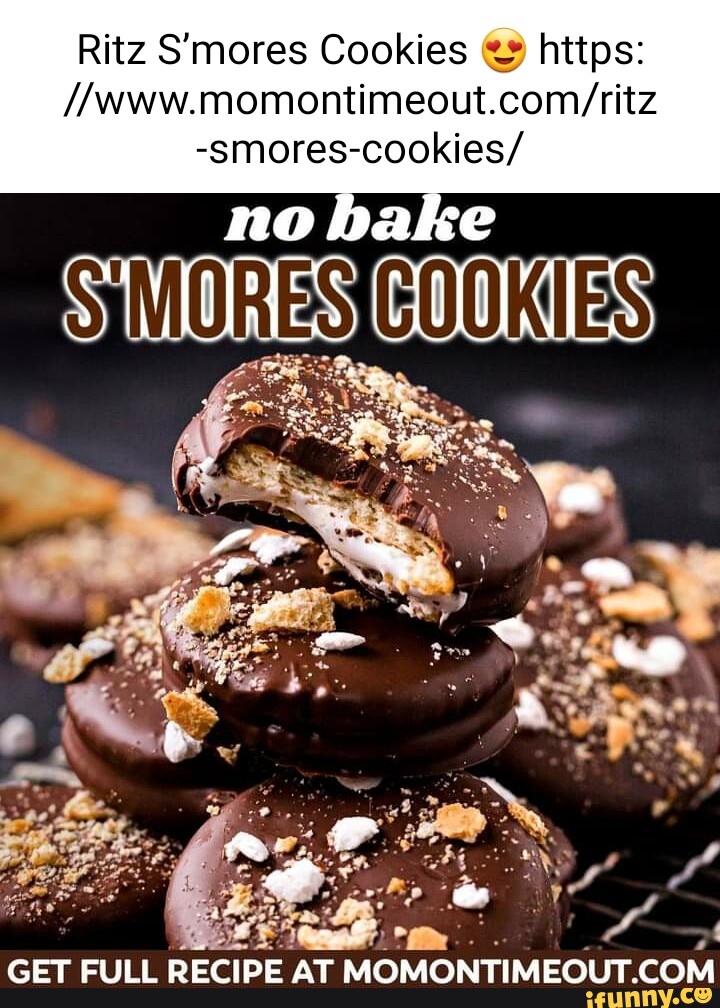 Ritz S'mores Cookies @ hits: -smores-cookies/ HE (CLOLGIESS af GET FULL ...