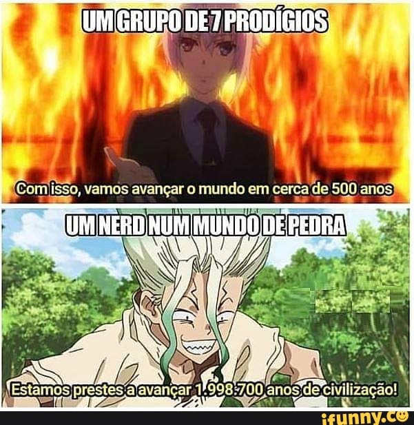 UM DE 7 PRODÍGIOS;
mundo em de