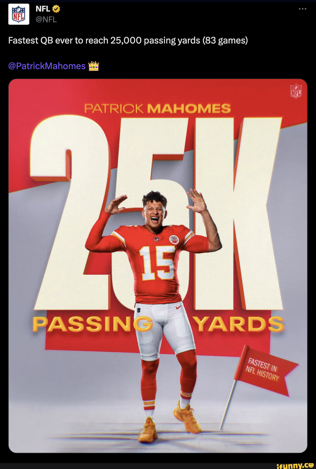 Fastest QB In NFL History To Pass 25000 Yards Congratulations