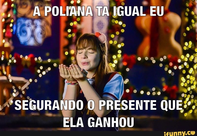 SEGURA Do) PRESENTE que
ELA
GANHOU