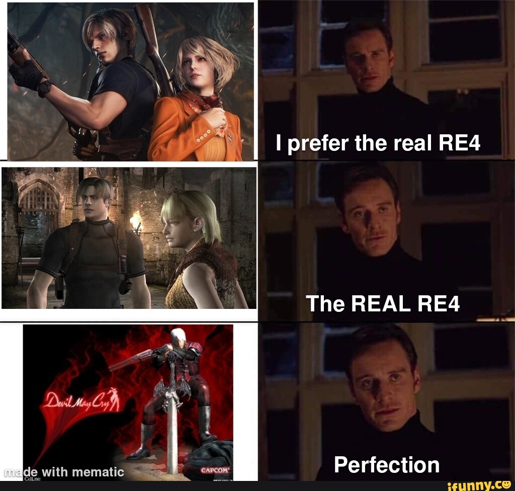 Re4 memes. Best Collection of funny Re4 pictures on iFunny