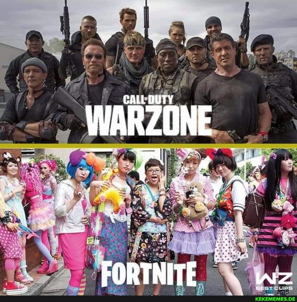 CALL DUTY
FORTNITE wz