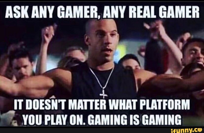 Doesn t really matter. I hate video games meme. it don&#039;t matter.