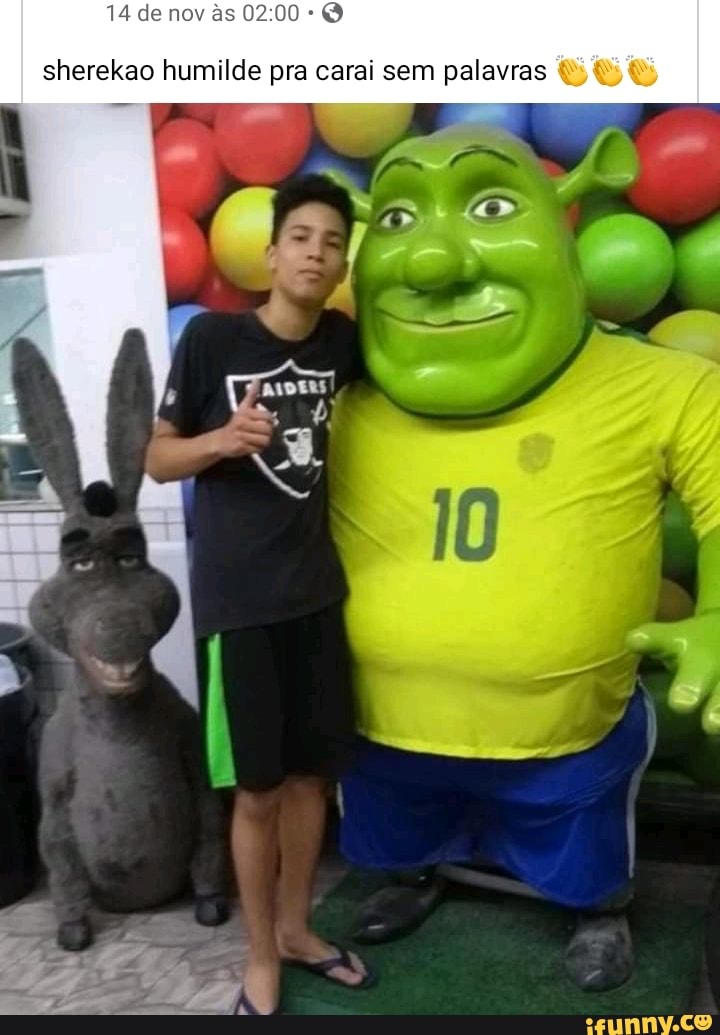 14 de nov s
sherekao humilde pra caral sem palavras
Es