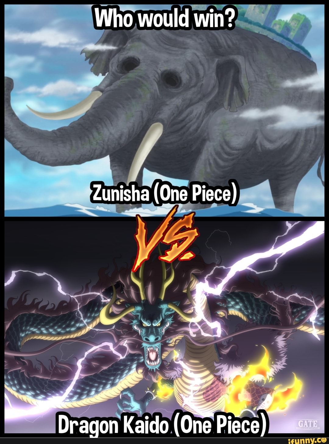 Who Would Win Zunisha One Piece Dragon Kaido One Pigce Who Would Win Zunisha One Piece Dragon Kaido One Pigce