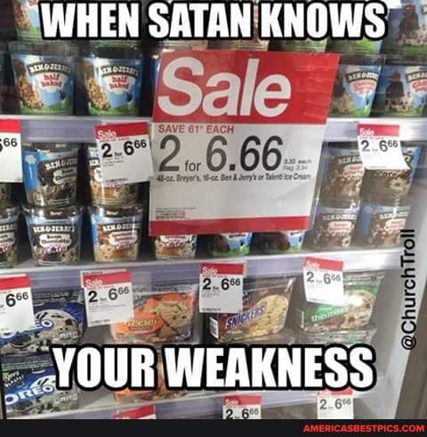 WHEN SATAN KNOWS
'Sale
YOUR WEAKNESS