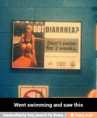 Went swimming and saw this - Went swimming and saw this