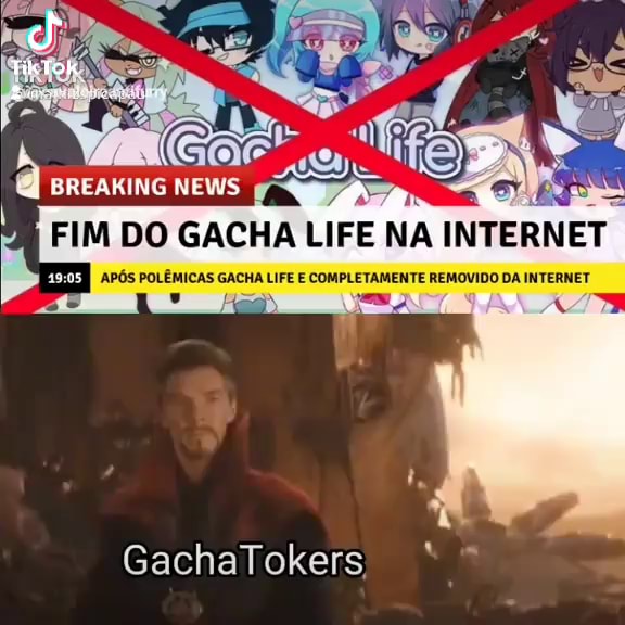 Que pena em amigo parece que eu vi UM personagem de gacha life no seu perfil  LOGO, tudo que voce falou foi automaticamente ANULADO - iFunny Brazil