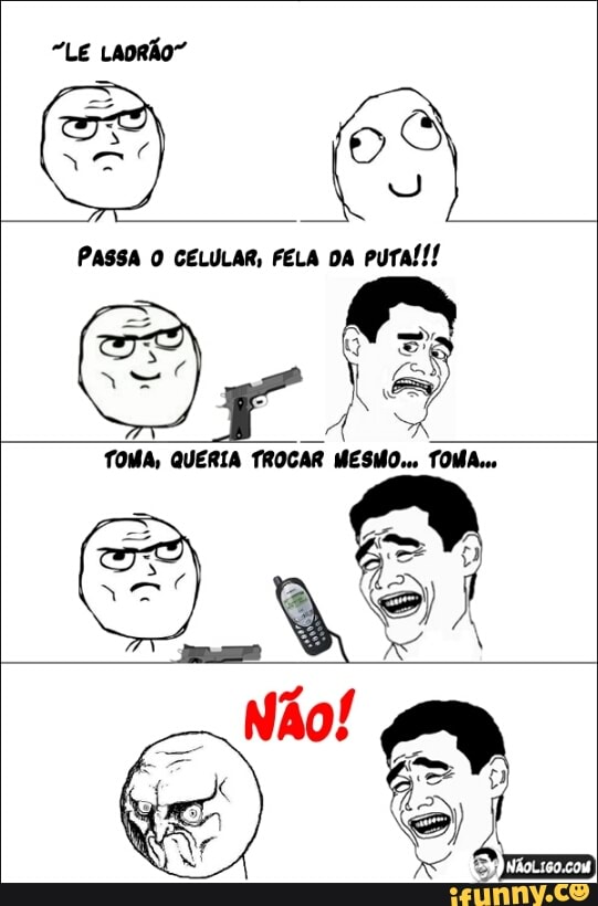 TOMA, QUERIA TROCAR MESMO... TOMA
