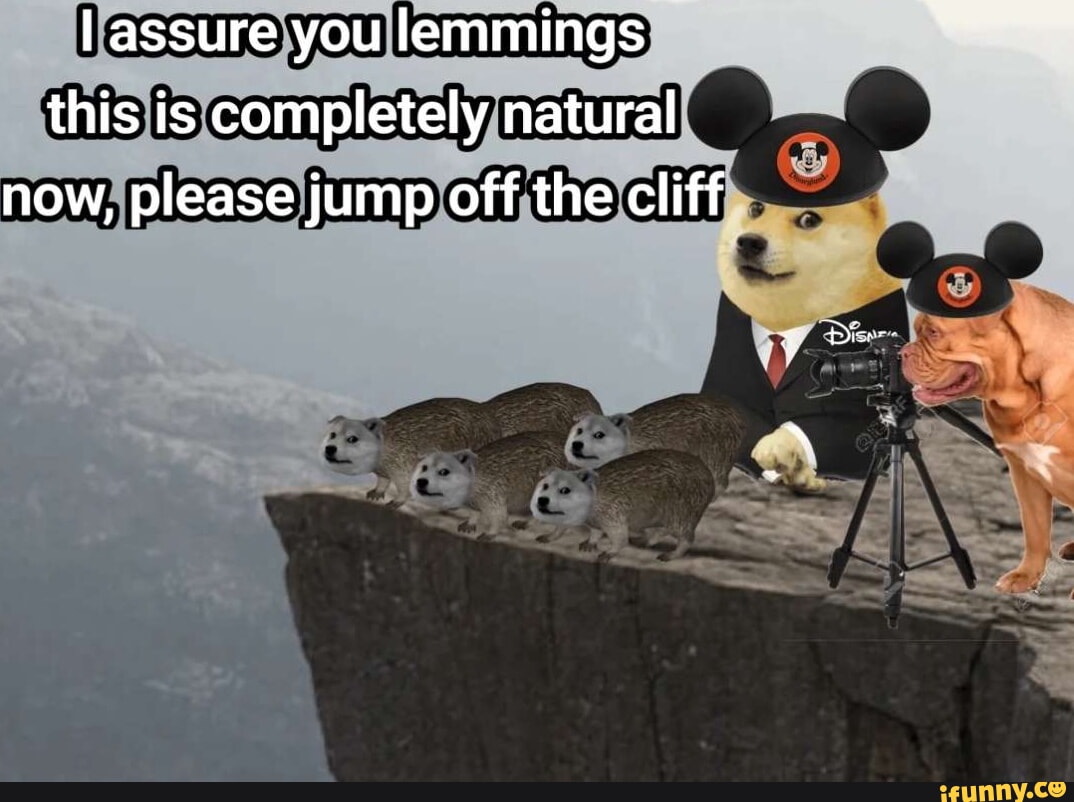 Lemmings memes. Best Collection of funny Lemmings pictures on