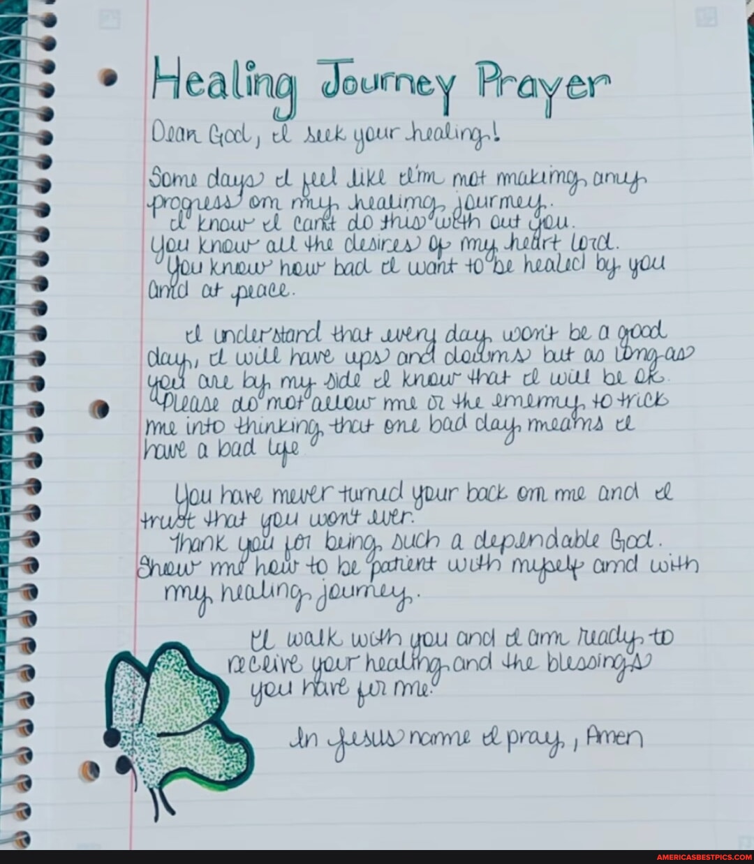 Healing dourney Prayer Dean Cool, Auck your valing.t Some Lie mot ...