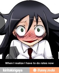 When I realize I have to do rates now