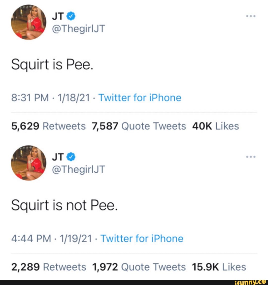 Squirters twitter Squirt Space