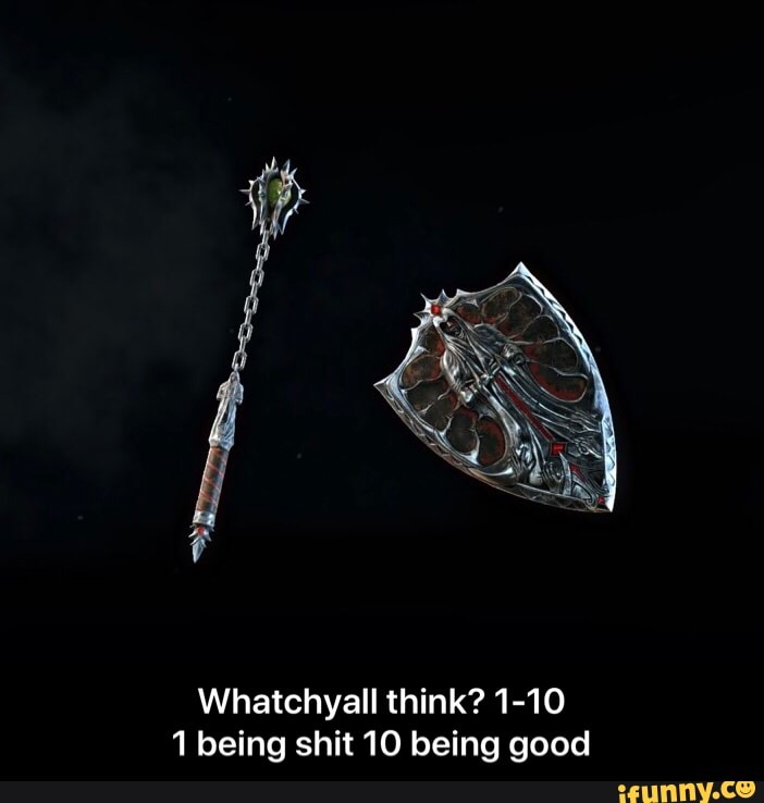 Whatchyall think? 1-10
1 being shit 10 being good - Whatchyall think? 1-10 1 being shit 10 being good