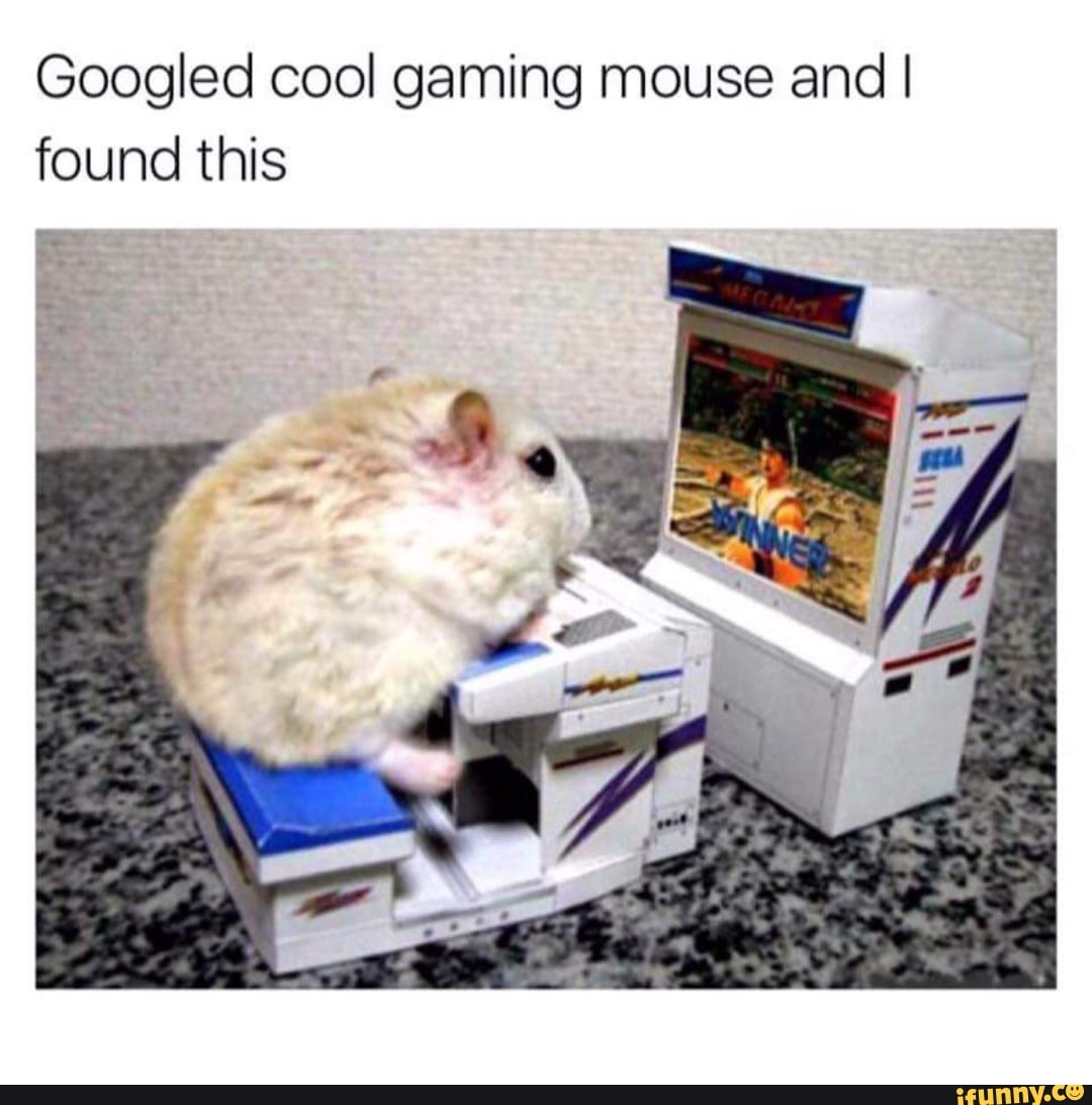 Googled cool gaming mouse and I
found this