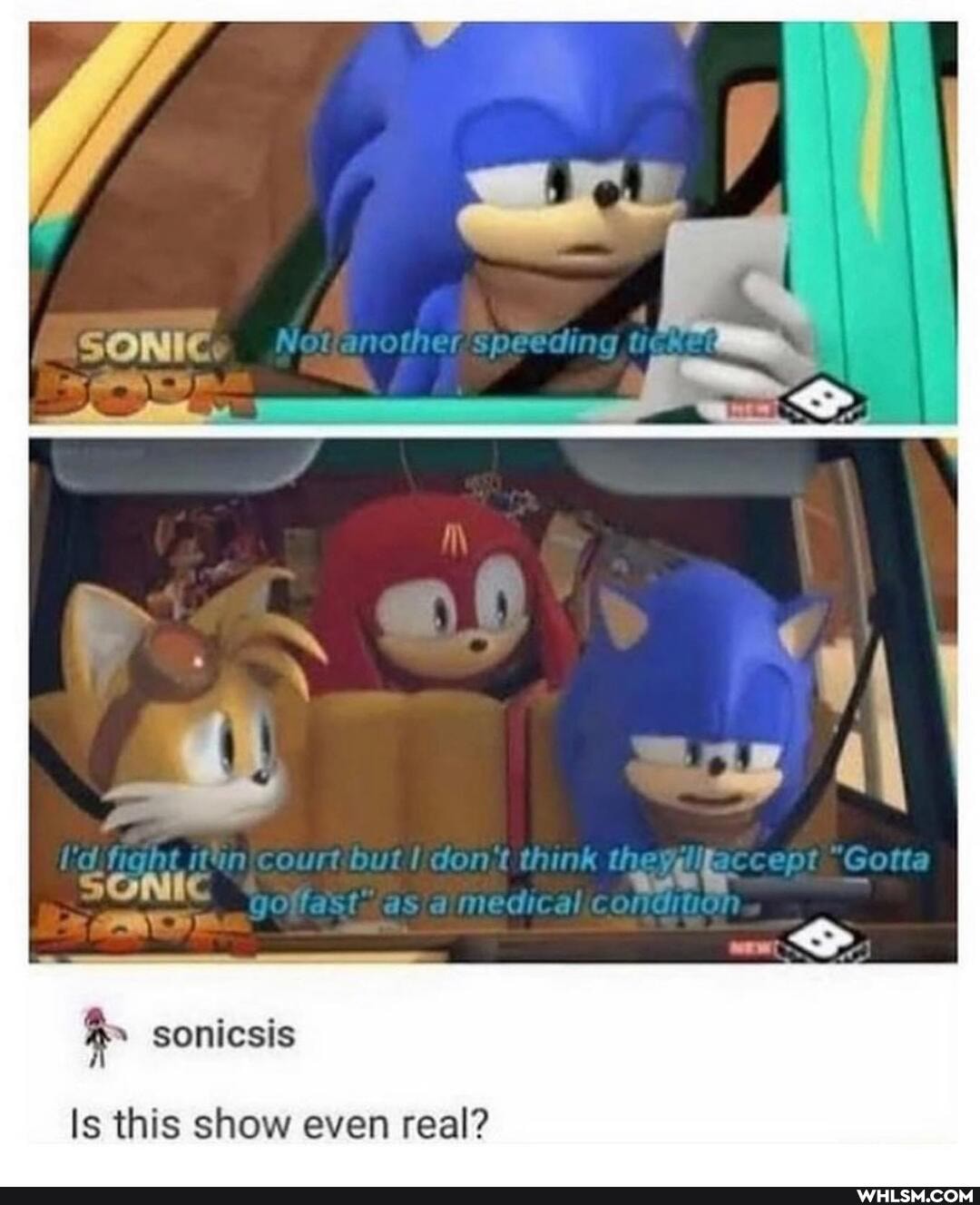 sonicsis
Is this show even real?