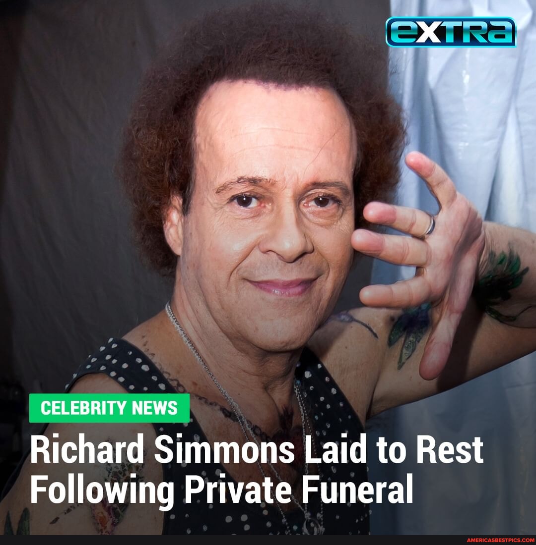 Richard Simmons was laid to rest in Los Angeles on Friday following a