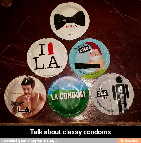 ees
ta
Talk about classy condoms - Talk about classy condoms