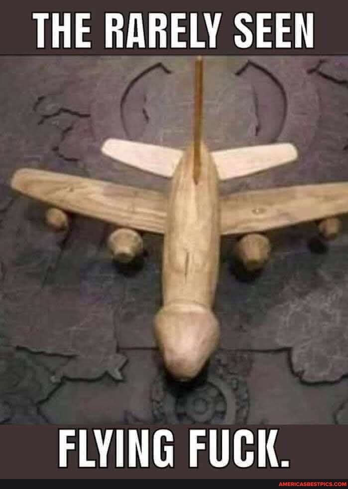 THE RARELY SEEN
FLYING FUCK.