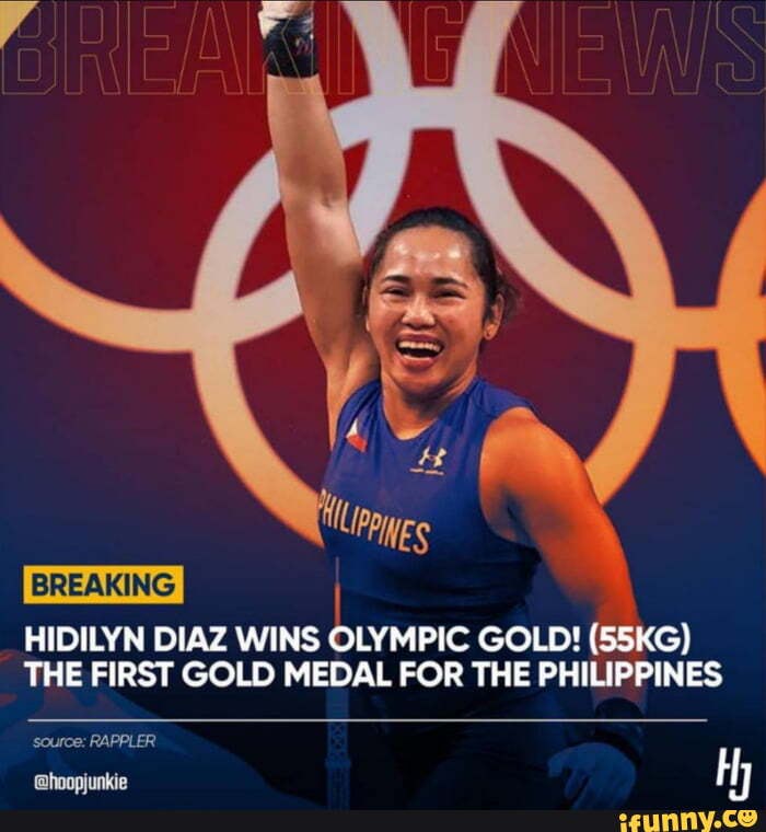 HIDILYN DIAZ WINS OLYMPIC GOLD! (55KG) THE FIRST GOLD MEDAL FOR THE ...