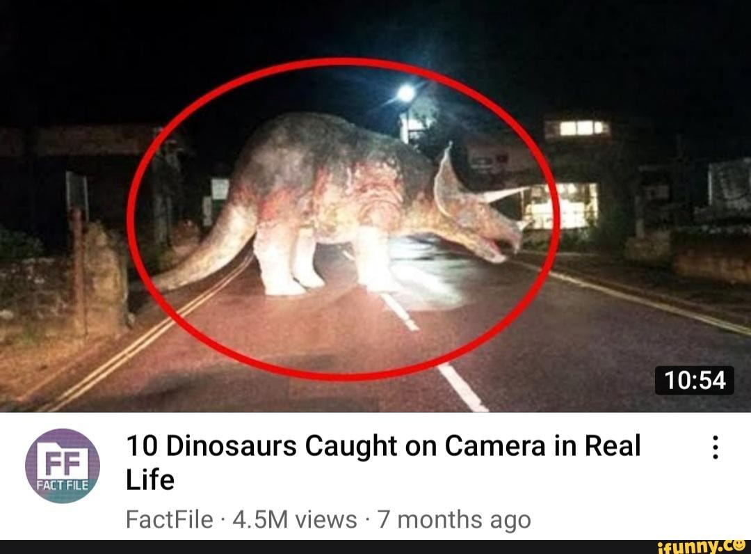 10 Dinosaurs Caught On Camera In Real Fact File Life Wiewe Ifunny Brazil 