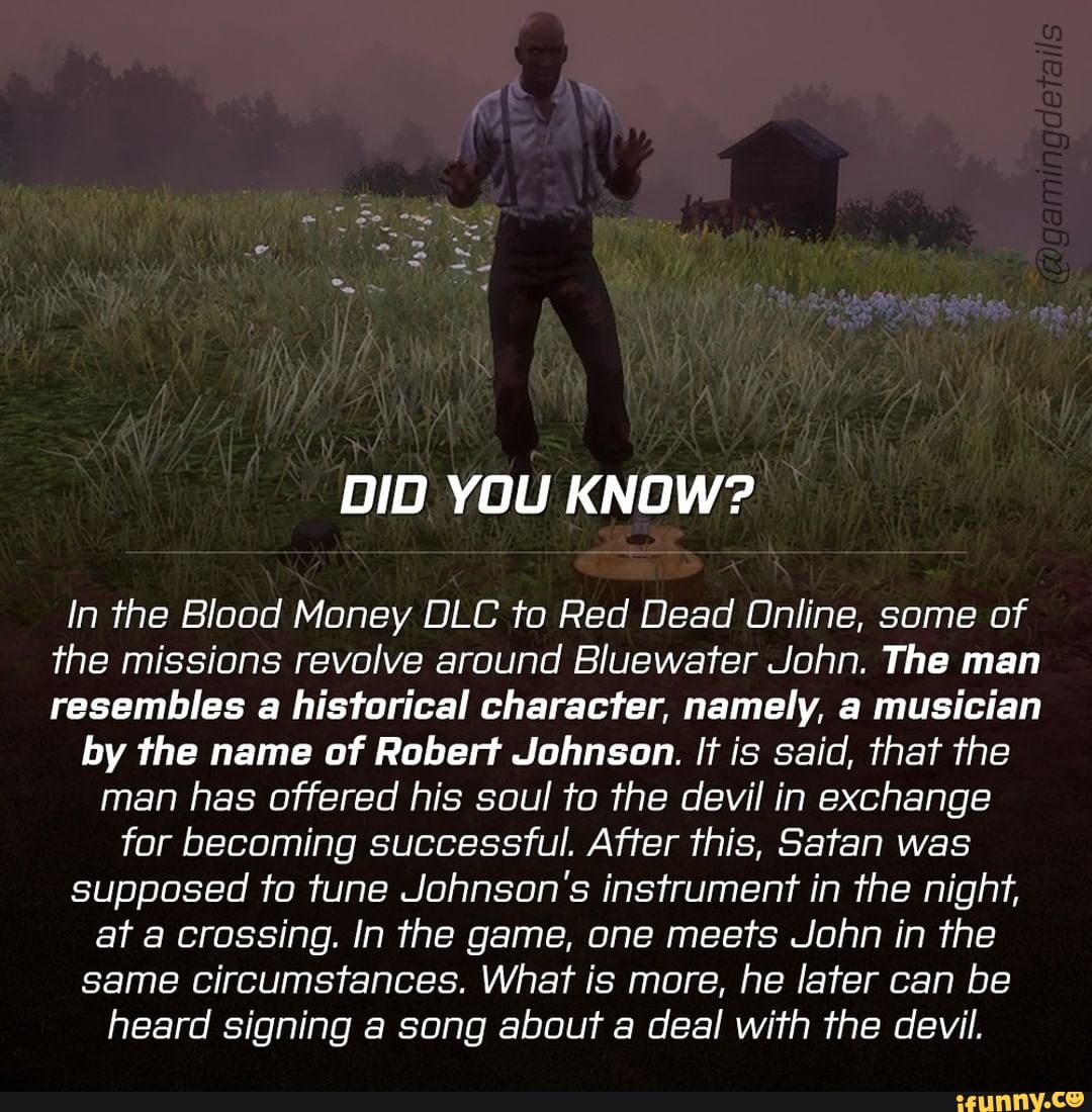 DID YOU KNOW? In the Blood Money DLC to Red Dead Online, some of the ...