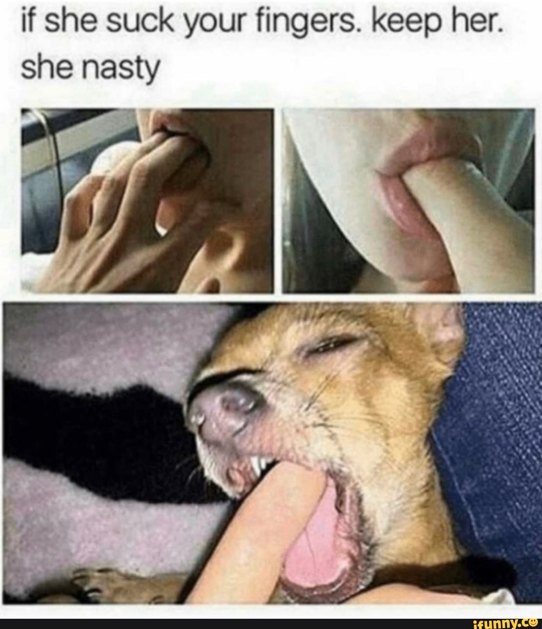 Nasty suck dick meme