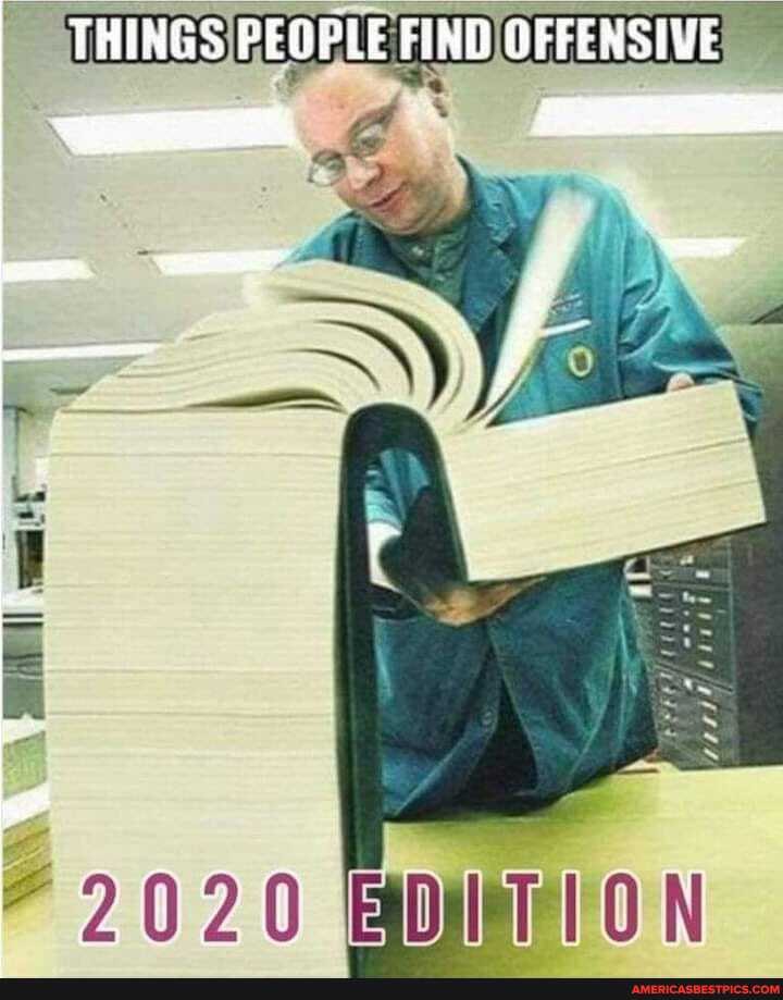THINGS PEQPLE FIND OFFENSIVE