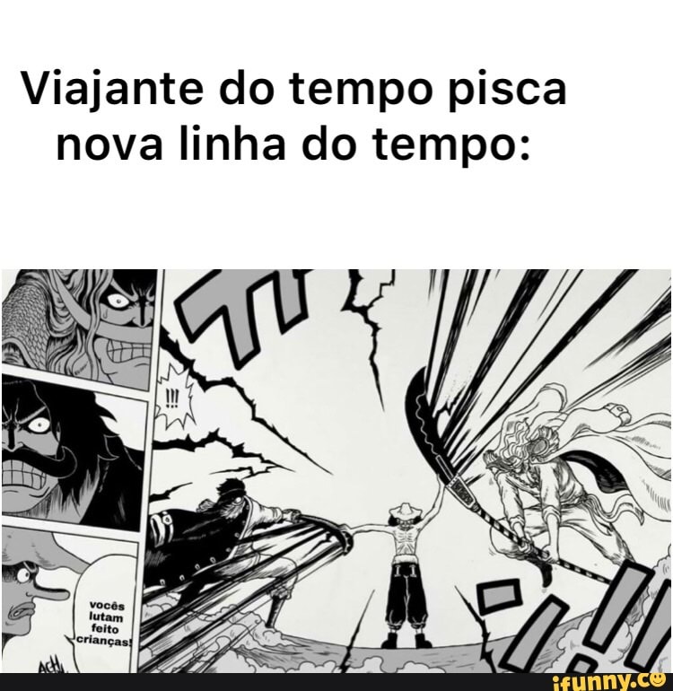 Viajante do tempo pisca nova linha do tempo: