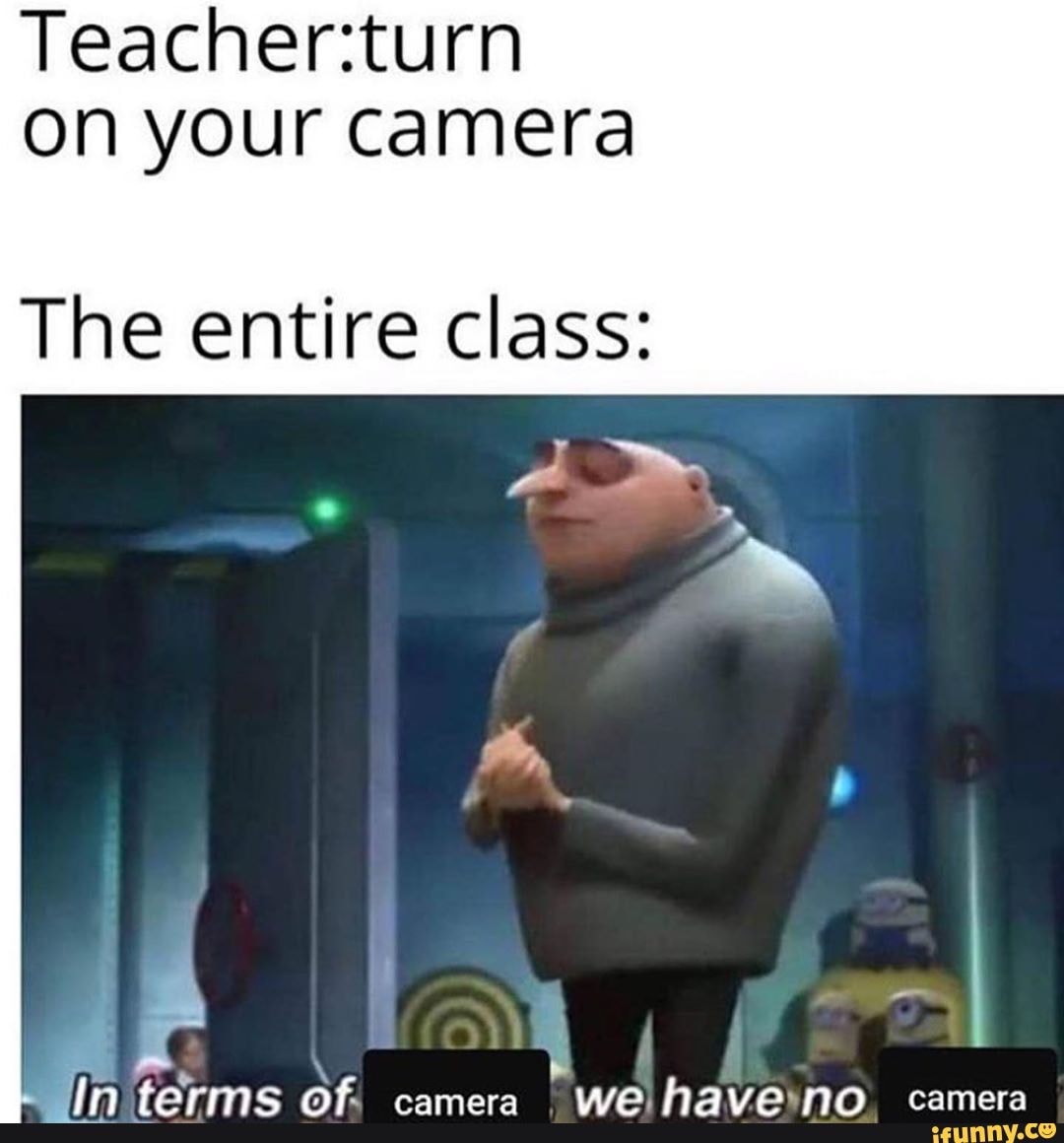 on your camera
The entire class: