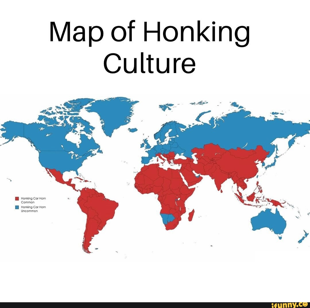 Map of Honking Culture iFunny