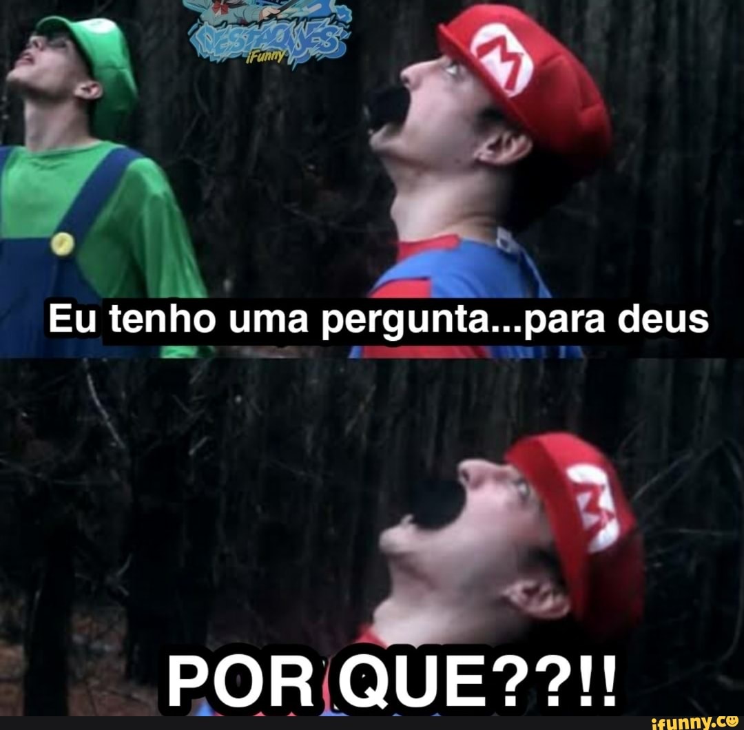 Eu tenho uma pergunta... para deus
POR QUE??!!
