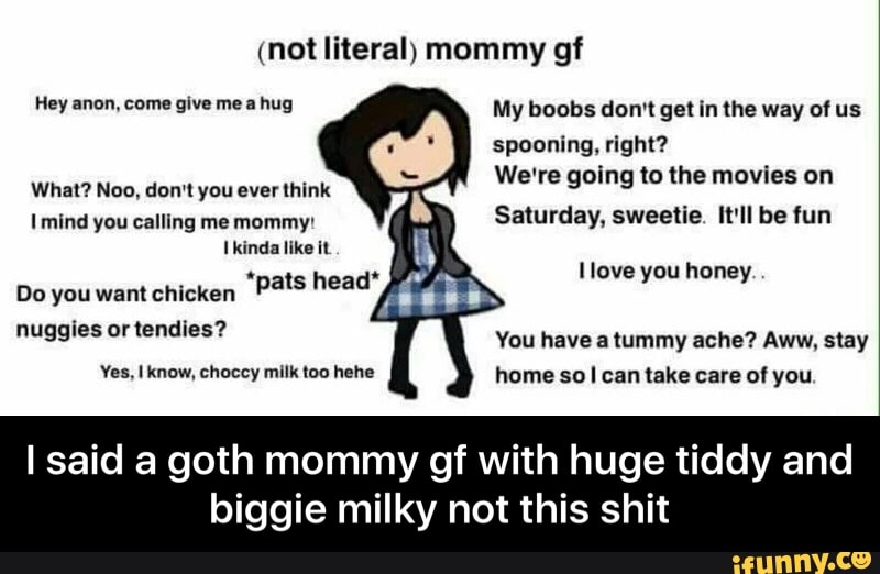 Goth mommy gf