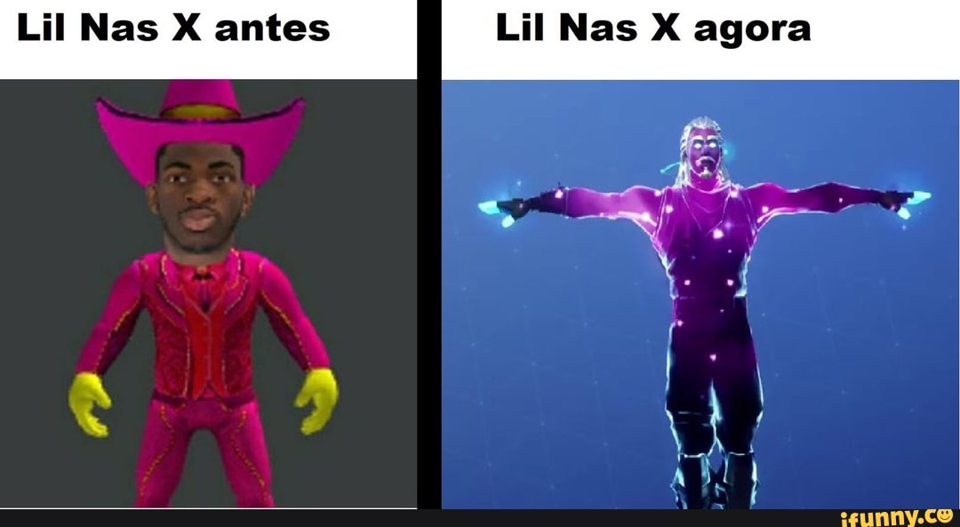 Lil Nas X antes Lil Nas X agora