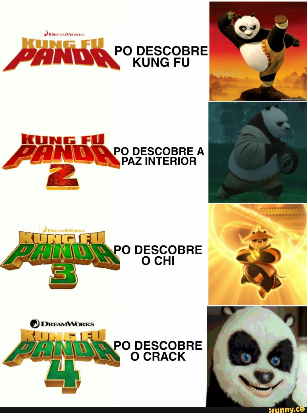 DI Deron
PO DESCOBRE
KUNG FU
PO DESCOBRE A
PAZ INTERIOR
PO DESCOBRE
I
REM
PO DESCOBRE
O CRACK
