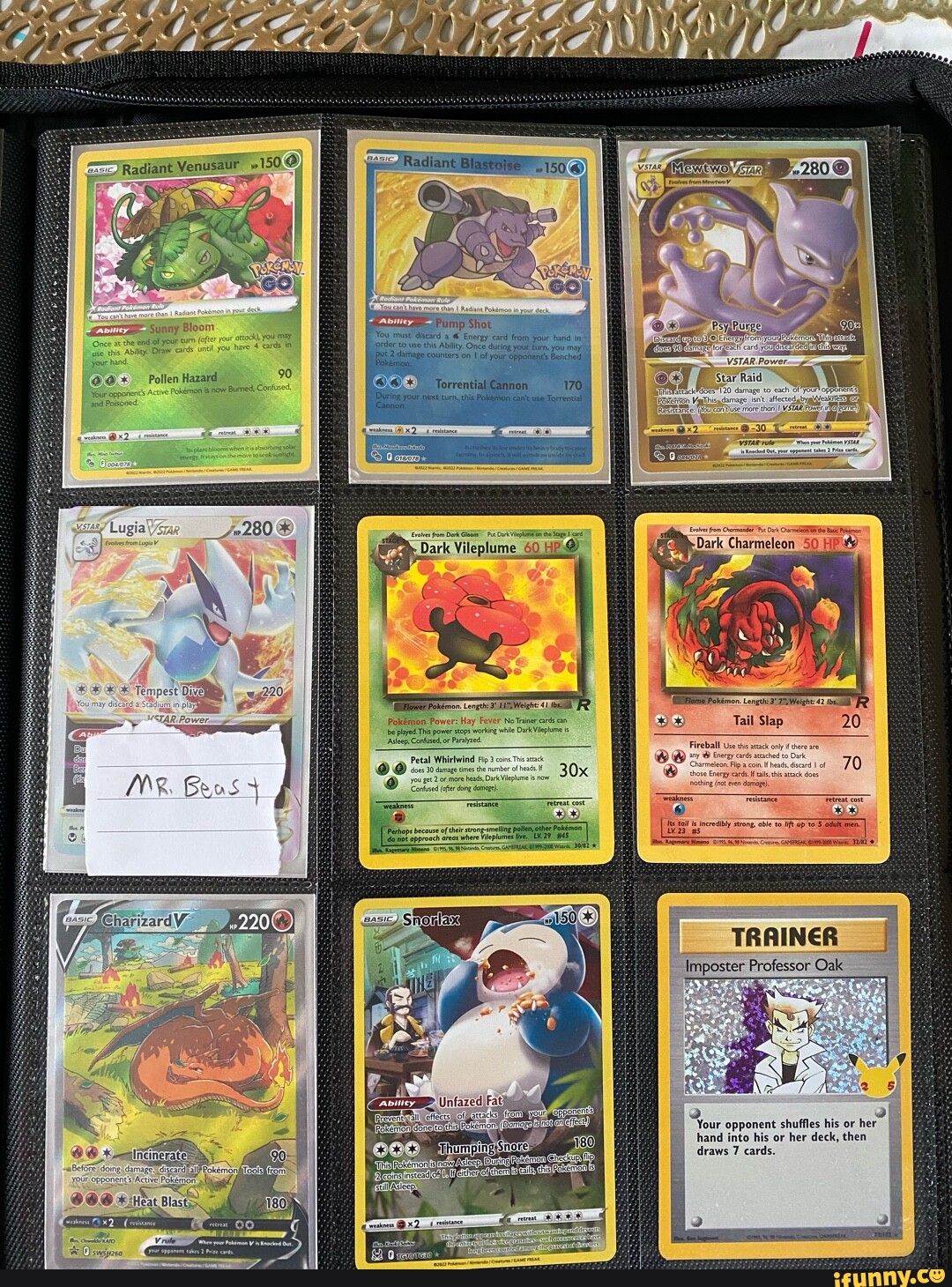 Pollen Hazard Torrential Cannon Dark Tempest le Dark Charmeleon TRAINER ...