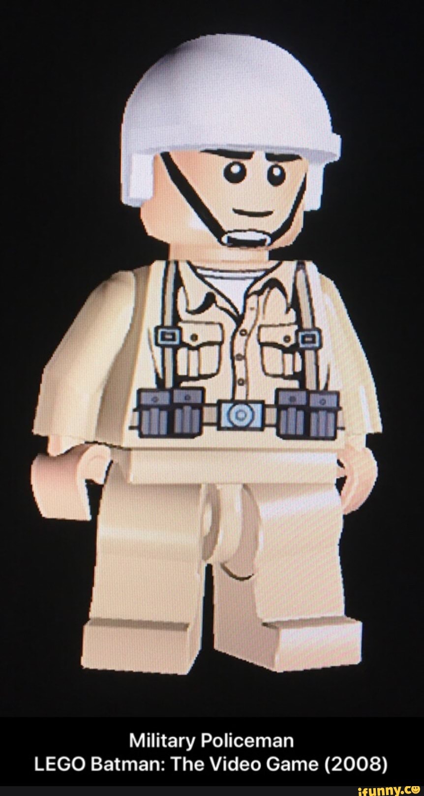 Military Policeman LEGO The Video Game (2008) - )